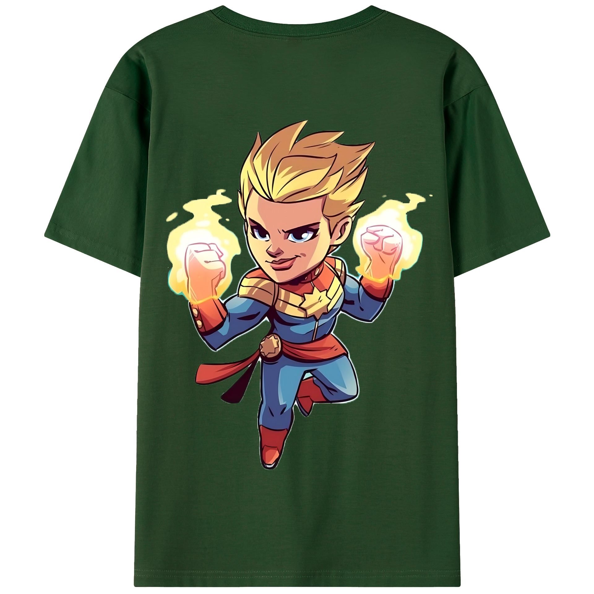 （画像用） アベンジャーズ The Avengers 綿100％半袖Tシャツ（背面プリント）